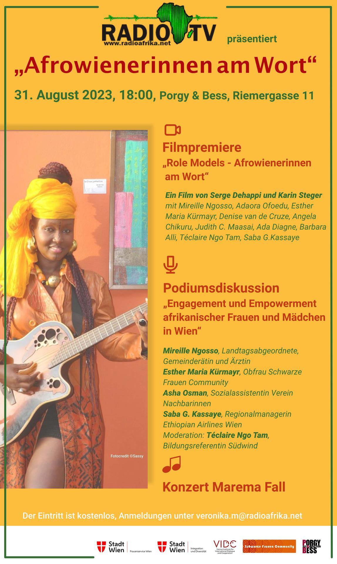 Filmpremiere Role Models Afrowienerinnen Am Wort Podiumsdiskussion 